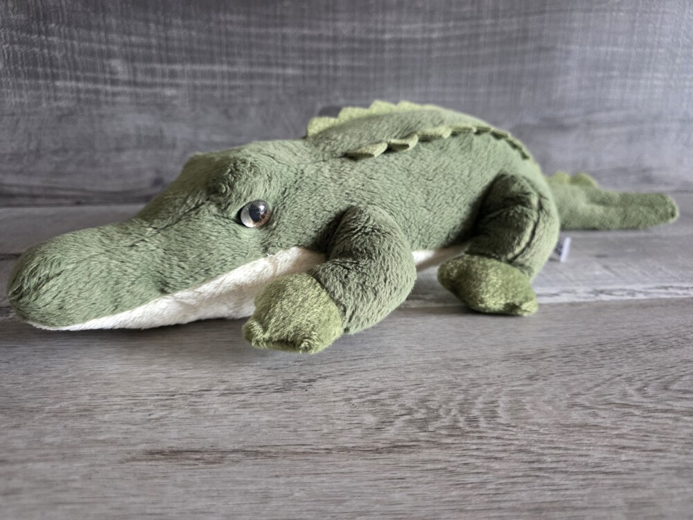 Aurora World Alligator 14" Plush Stuffed Animal Crocodile Green Swamp River b236